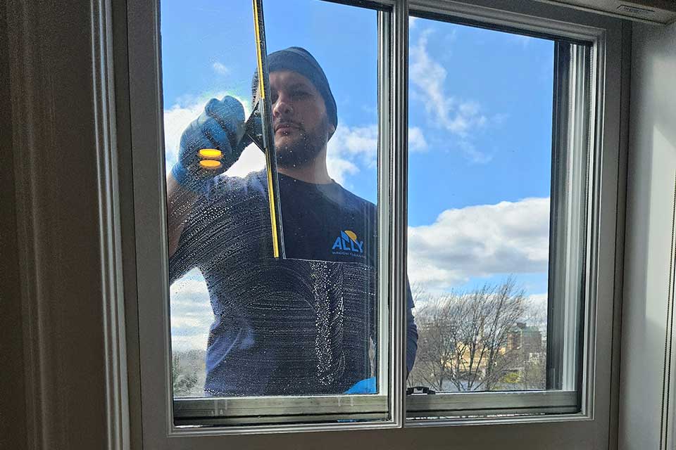 After window cleaning